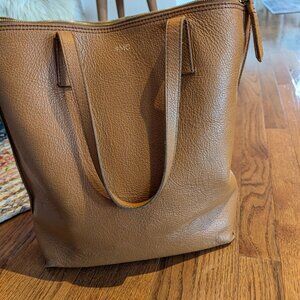 Madewell tote bag soft leather